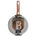 Сковорода з кришкою 28 см Berlinger Haus Rose Gold BH-1949