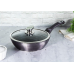 Сковорода глибока з кришкою 24 см Berlinger Haus Carbon Pro BH-6895