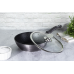 Сковорода глибока з кришкою 24 см Berlinger Haus Carbon Pro BH-6895