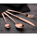 Набір столових приладів Berlinger Haus Rose Gold 24 предмети на 6 персон BH-2637