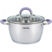 Каструля 1,6 л Pepper Purple з нержавіючої сталі PR-1107-16