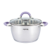 Каструля 5,5 л Pepper Purple з нержавіючої сталі PR-1107-24
