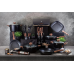 Набір кухонного посуду Berlinger Haus Ebony Rosewood 10 предметів BH-1534N