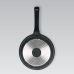 Сковорода з кришкою 24 см Maestro Granite з антипригарним покриттям MR-1225-24