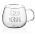 Набір скляних чашок 2 штуки 350 мл Ardesto Good Morning AR2635GM