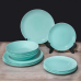 Сервіз столовий Luminarc Diwali Light Turquoise на 6 персон (18 предметів) P2963