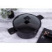 Каструля з антипригарним покриттям 6,1 л Berlinger Haus Monaco Black Titan BH-7088