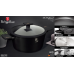 Каструля з антипригарним покриттям 4,1 л Berlinger Haus Monaco Black Titan BH-7087