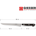Обвалочний ніж для м“яса 16 см Giesser Chef“s Classic хромомолібденова сталь 8263 16
