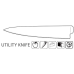 Ніж кухонний універсальний 16,6 см Samura Stark STR-0023
