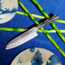 Ніж кухонний Сантоку 13,7 см Samura Bamboo SBA-0093