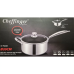 Ківш із нержавіючої сталі з антипригарним покриттям 1,9 л Cheffinger CF-PSA20