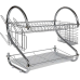 Сушарка настільна для столового посуду 2 яруси Cheffinger 43x26x39см DR01