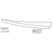 Ніж для тонкої нарізки 23 см Samura Okinawa Tanto (ніж слайсер) SO-0146T