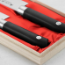 Набір кухонних ножів Satake Sword Smith у подарунковій коробці HG8325W