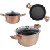 Набір кухонного посуду Berlinger Haus Rose Gold 10 предметів BH-6151