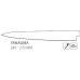 Ніж Янагіба 24 см Samura Okinawa Stonewash (ніж для суші, для сашимі) SO-0110B