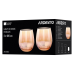 Набір низьких склянок 2 штуки 480 мл Ardesto Black Mars Amber AR2648G