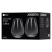 Набір низьких склянок 2 штуки 400 мл Ardesto Black Mars Orion AR2640GL
