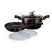 Набір кухонного посуду Berlinger Haus Shiny Black 5 предметів BH-6616