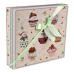 Фруктовниця керамічна 2 яруси Stenson “Christmas“ (фуршетна стійка) R36249 Фруктовниця керамічна 2 яруси Stenson “Christmas“ (фуршетна стійка) R36249