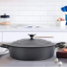 Сотейник з алюмінієвою кришкою 4 л Maestro Shallow MR-4528-S