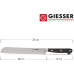 Ніж кухонний для хліба із зубчастим лезом 20 см Giesser Chef“s Classic 8260 w 20