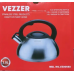 Чайник 3 л Vezzer з нержавіючої сталі зі свистком VZ0068S