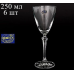 Набір келихів для вина 6 штук 250 мл Bohemia Elisabeth 40760/250 Набір келихів для вина 6 штук 250 мл Bohemia Elisabeth 40760/250