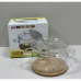 Каструля скляна із кришкою глибока 1,5 л Simax 520-6063